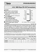 DataSheet SP3222EUC pdf